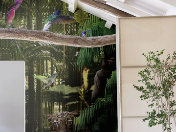 JUNGLE WPN 106 - Panoramic Tropical wallpaper by Spaghetti Wall - view 2